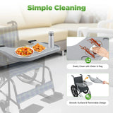 Detachable Wheelchair Tray Table